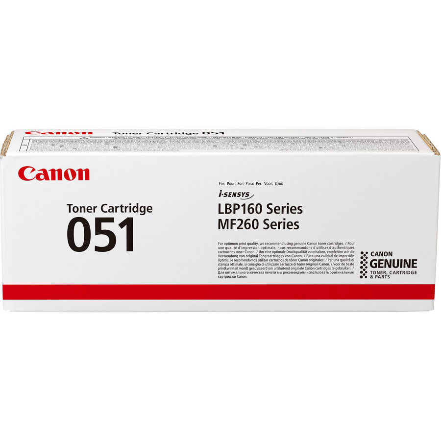 Canon 051H 2169C001 Genuine Black Toner Cartridge