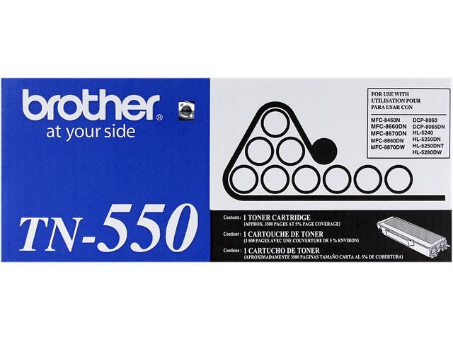 Brother TN550 Genuine Black Toner Cartridge