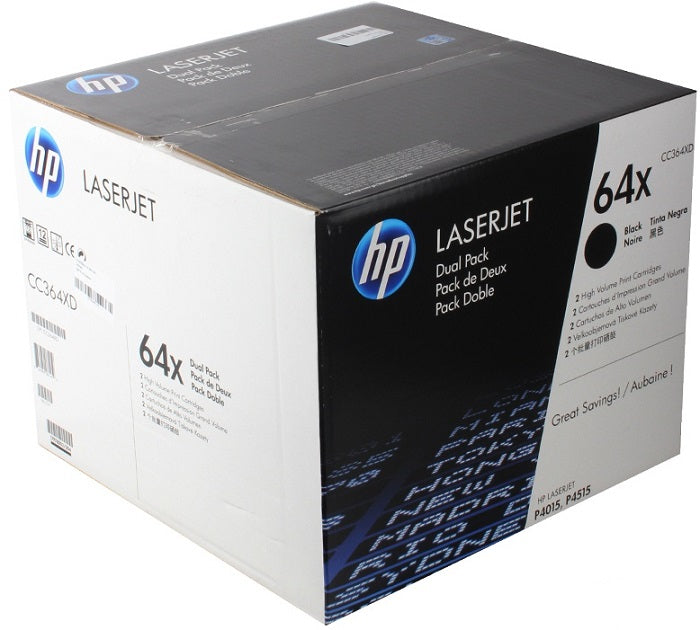 HP 64XD CC364XD Genuine Black Toner Cartridge