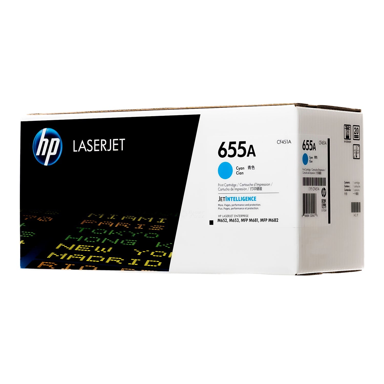 HP 655A Genuine Toner Cartridge