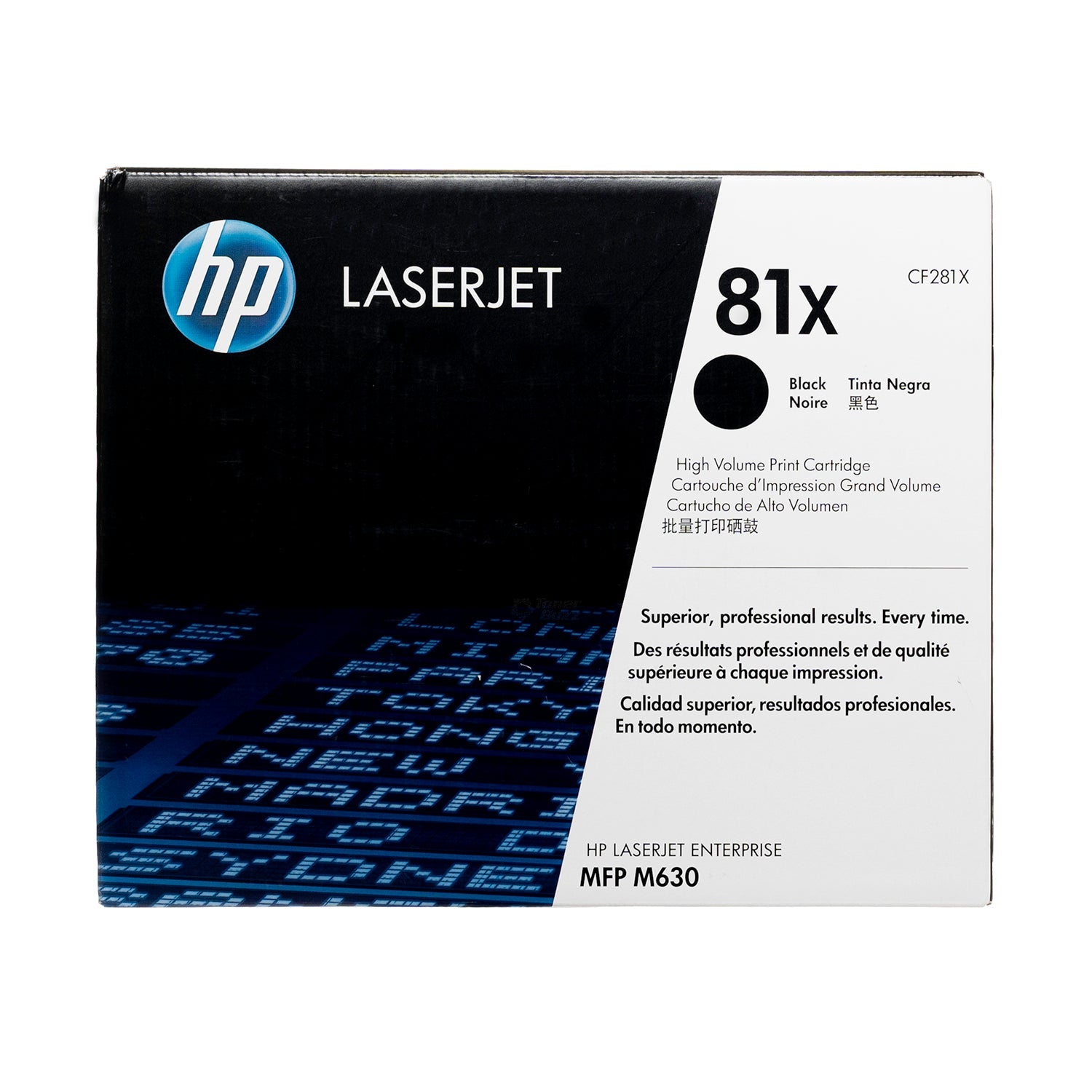 HP 81X Genuine Black Toner Cartridge