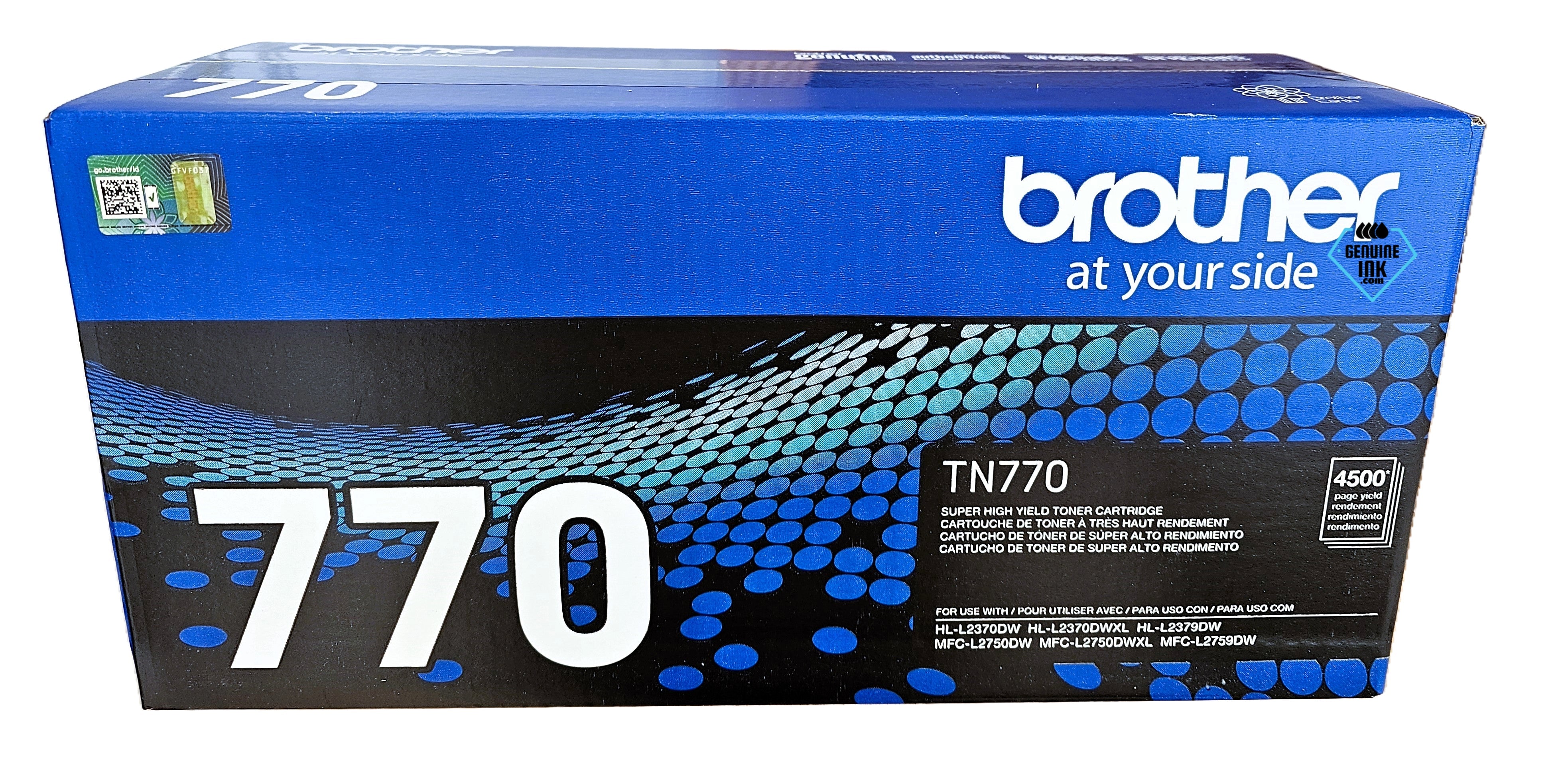 Brother TN770 Genuine Black Toner Cartridge