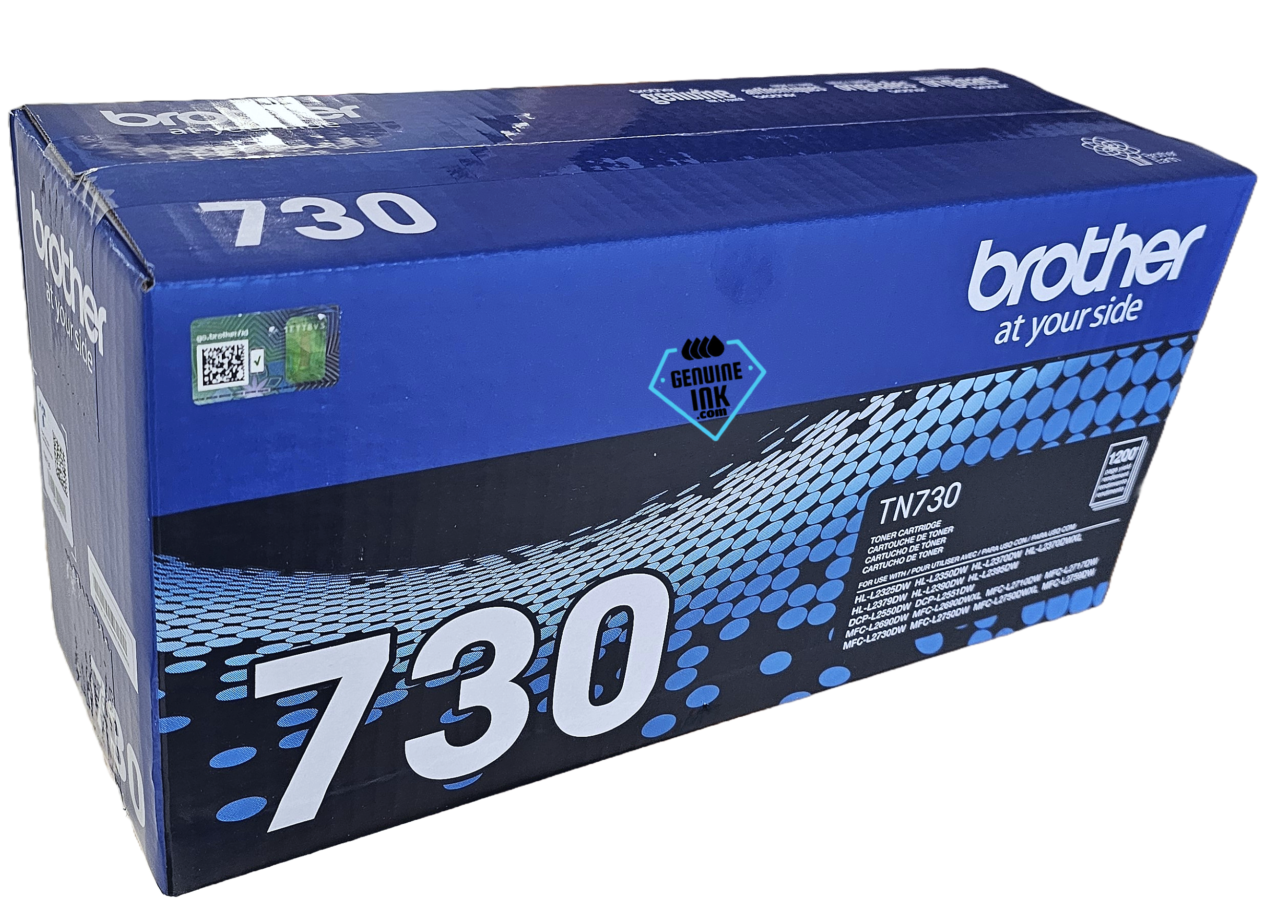 Brother TN730 Genuine Black Toner Cartridge