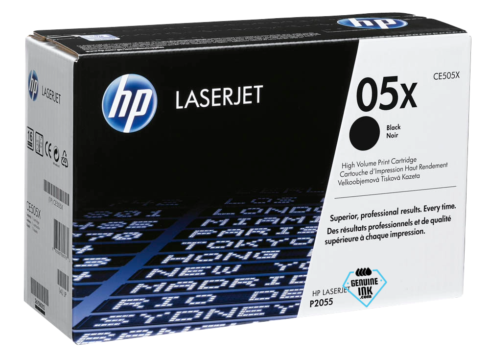 HP 05X Genuine Black Toner Cartridge