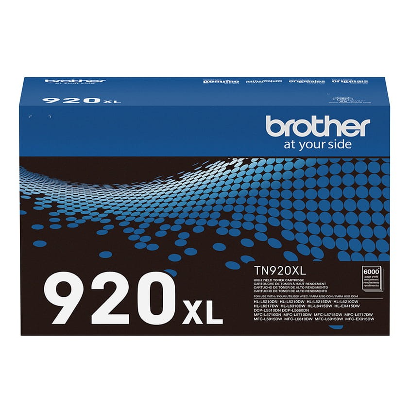 Brother TN920XL Genuine Black Toner Cartridge