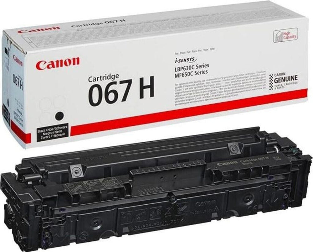 Canon 067H Genuine Toner Cartridge