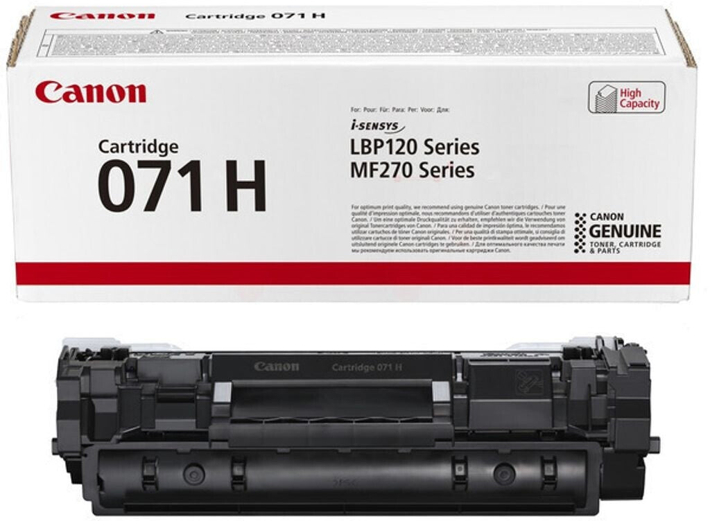 Canon 071H Genuine Black Toner Cartridge
