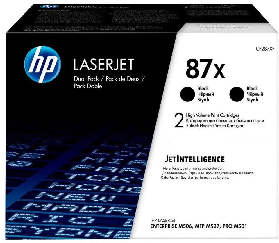 HP 87XD Genuine Black Toner Cartridge