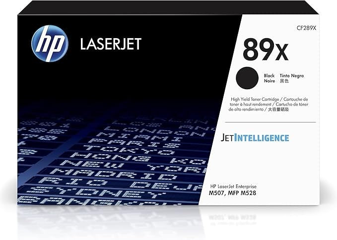 HP 89X Genuine Black Toner Cartridge