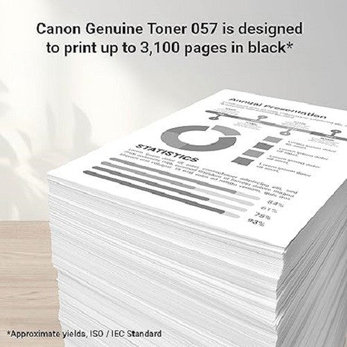 Canon 057 Genuine Black Toner Cartridge