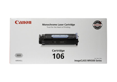 Canon 106 0264B001 Genuine Black Toner Cartridge