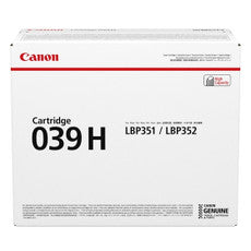 Canon 039H Genuine Black Toner Cartridge