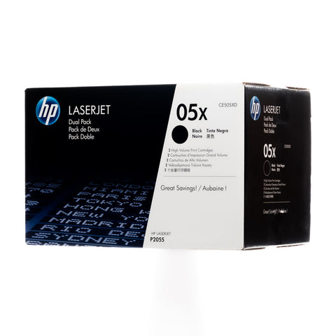 HP 05XD CE505XD Genuine Black Toner Cartridge