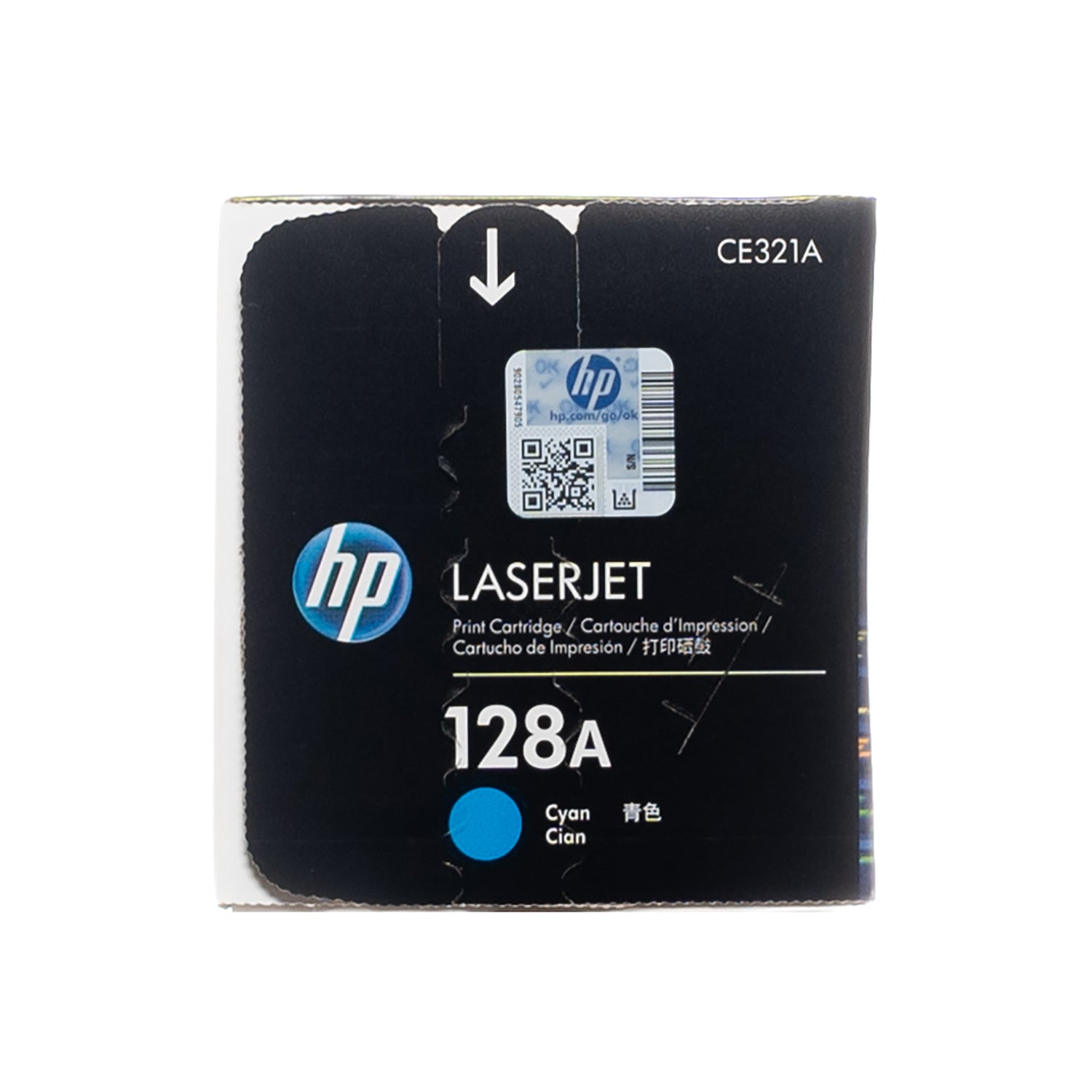 HP 128A Genuine Toner Cartridge