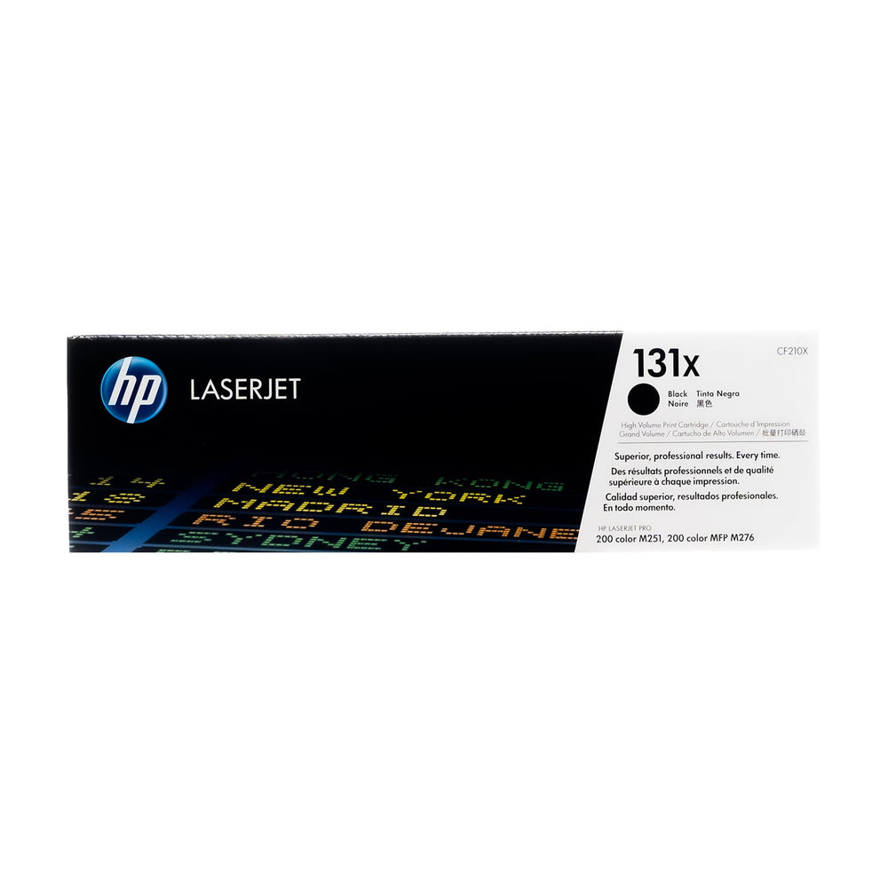 HP 131X CF210X Genuine Black Toner Cartridge
