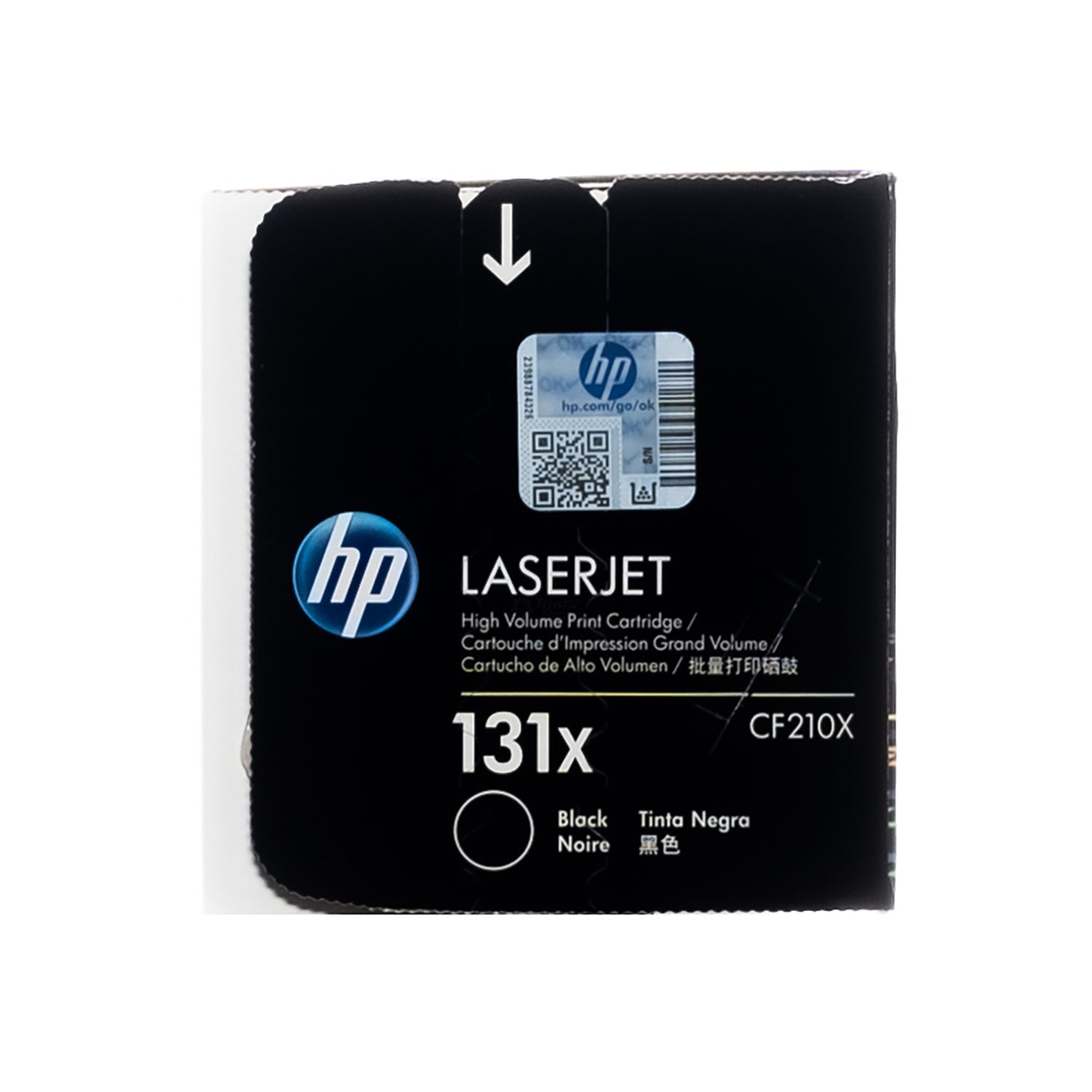HP 131X Genuine Black Toner Cartridge
