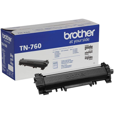 Brother TN760 Genuine Black Toner Cartridge