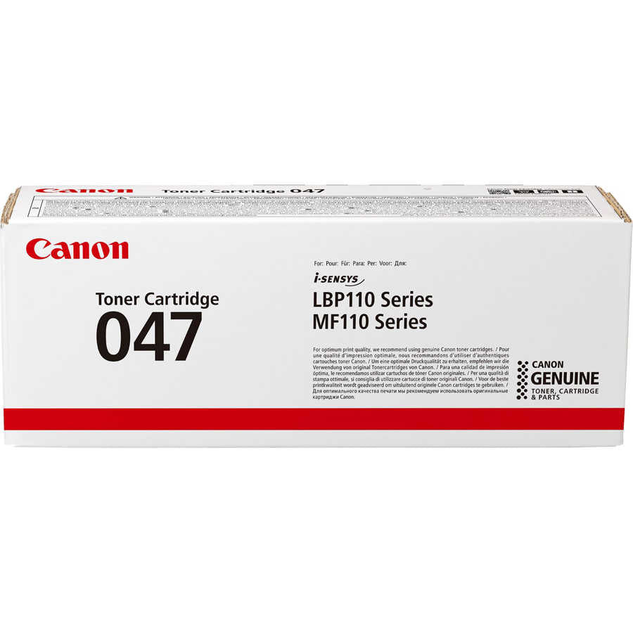 Canon 047 2164C001 Genuine Black Toner Cartridge