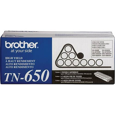 Brother TN650 Genuine Black Toner Cartridge