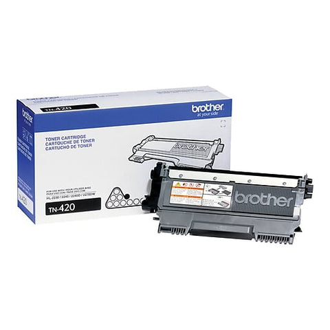 Brother TN420 Genuine Black Toner Cartridge