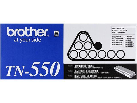 Brother TN550 Genuine Black Toner Cartridge