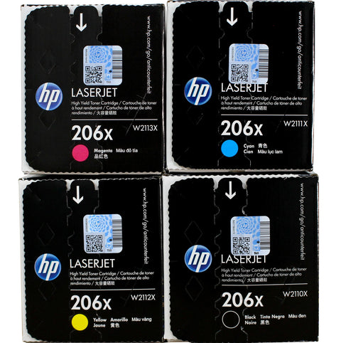 HP 206X Genuine Toner Cartridge