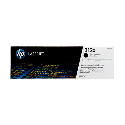 HP 312X CF380X Genuine Black Toner Cartridge