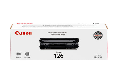 Canon 126 3483B001 Genuine Black Toner Cartridge