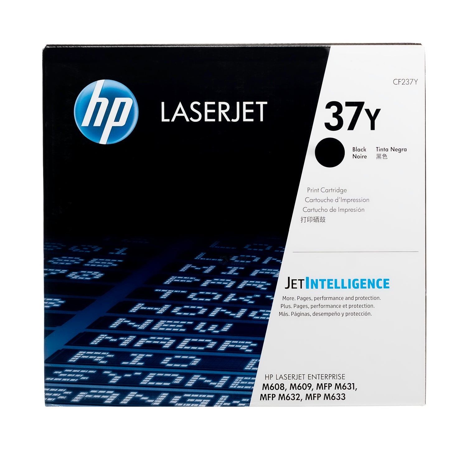 HP 37Y Genuine Black Toner Cartridge