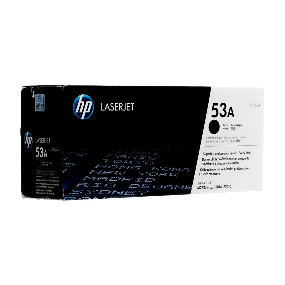 HP 53A Q7553A Genuine Black Toner Cartridge