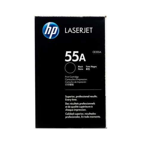 HP 55A CE255A Genuine Black Toner Cartridge
