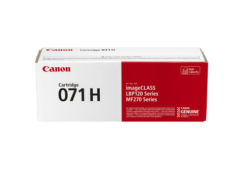 Canon 071H 5646C001 Genuine Black Toner Cartridge