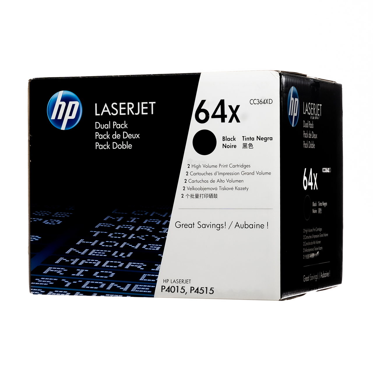HP 64XD Genuine Black Toner Cartridge