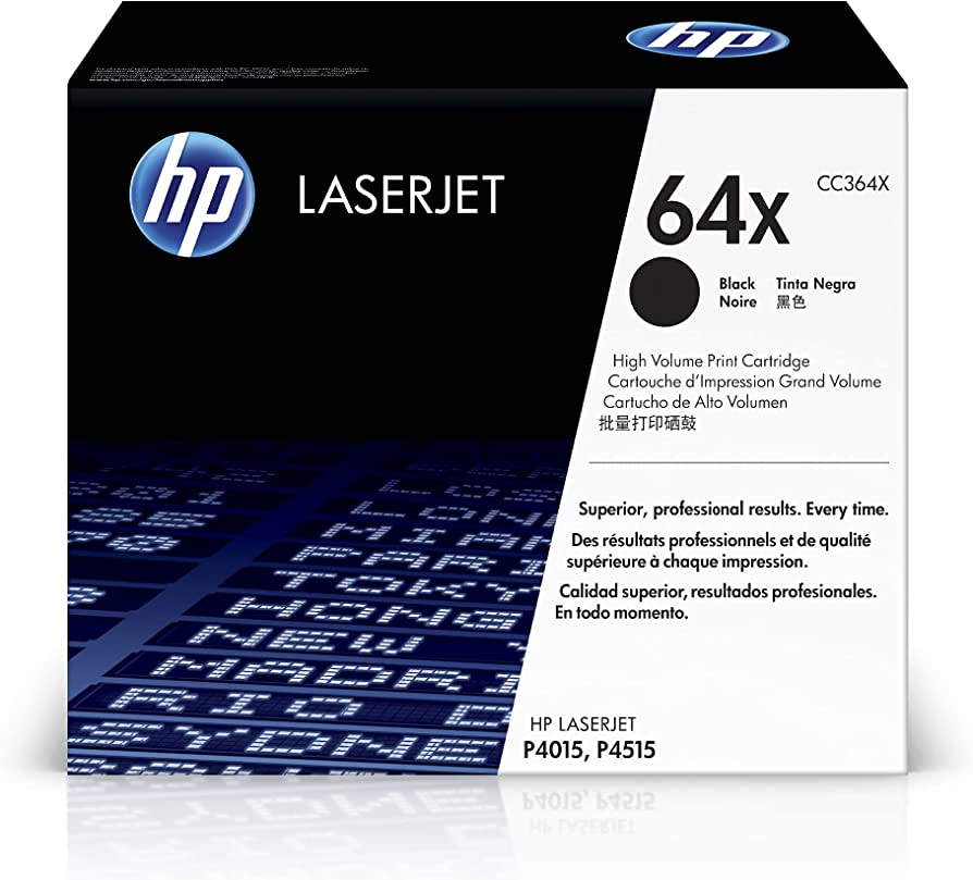 HP 64X CC364X Genuine Black Toner Cartridge