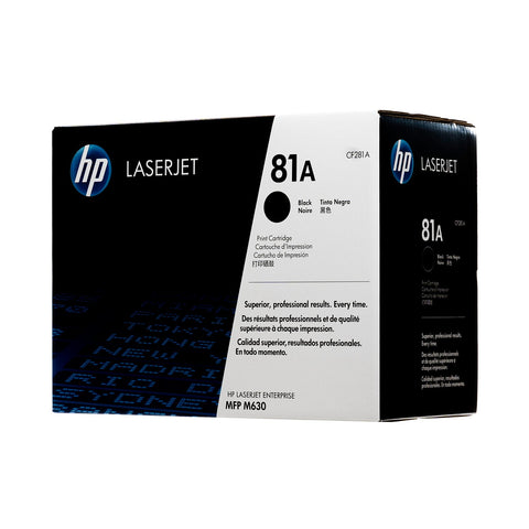 HP 81A CF281A Genuine Black Toner Cartridge