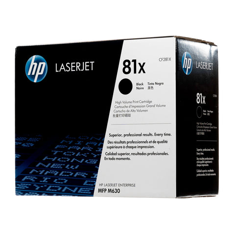 HP 81X CF281X Genuine Black Toner Cartridge