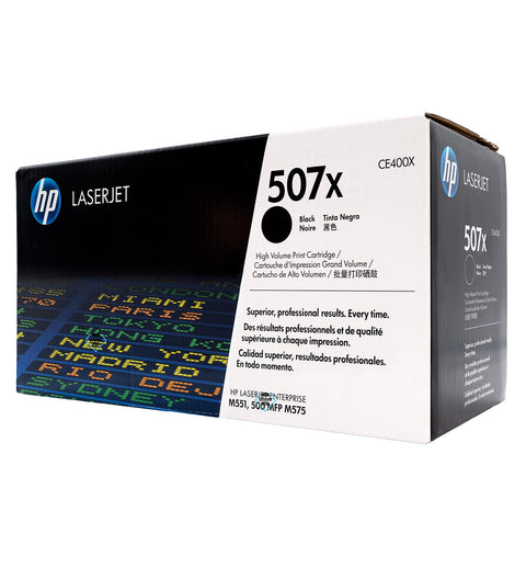 HP 507X CE400X Genuine Black Toner Cartridge