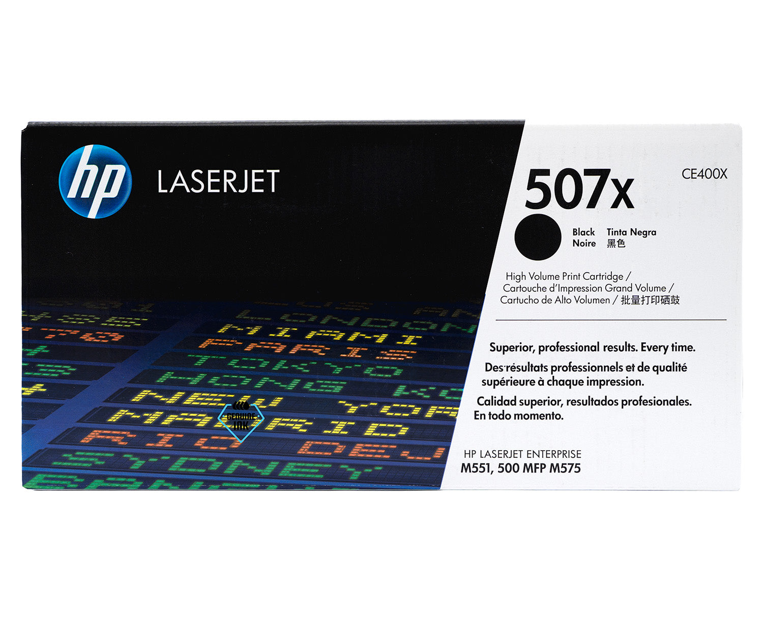 HP 507X Genuine Black Toner Cartridge