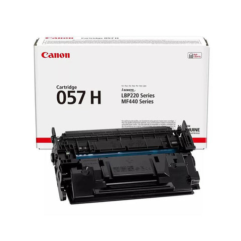Canon 057H 3010C001 Genuine Black Toner Cartridge