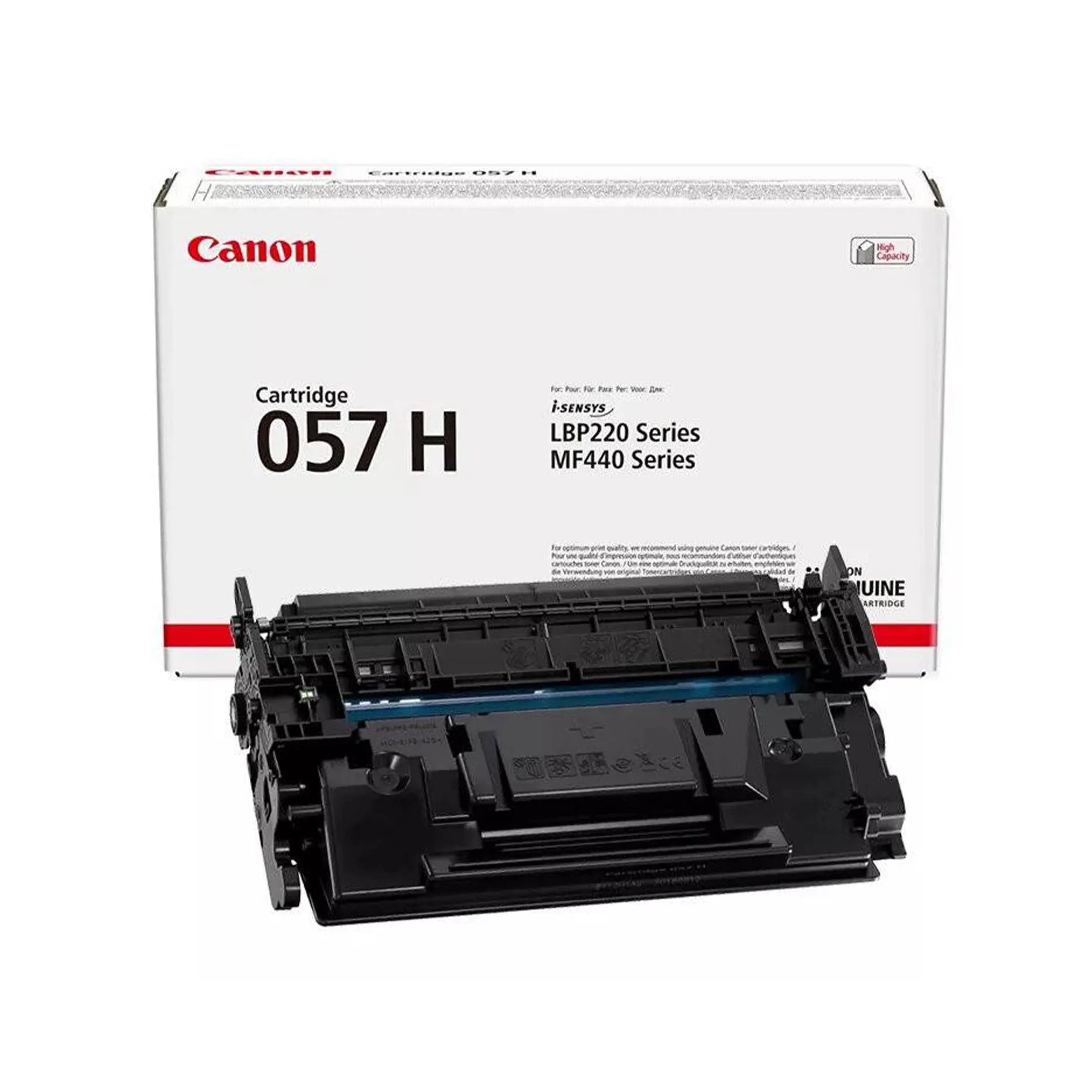 Canon 057H Genuine Black Toner Cartridge