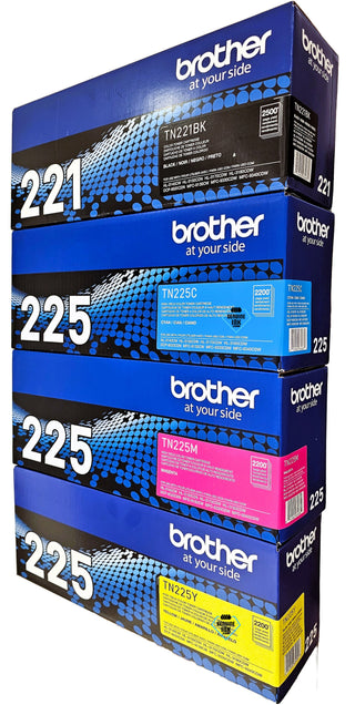 Brother TN225 Genuine High-Yield Color Toner Cartridge