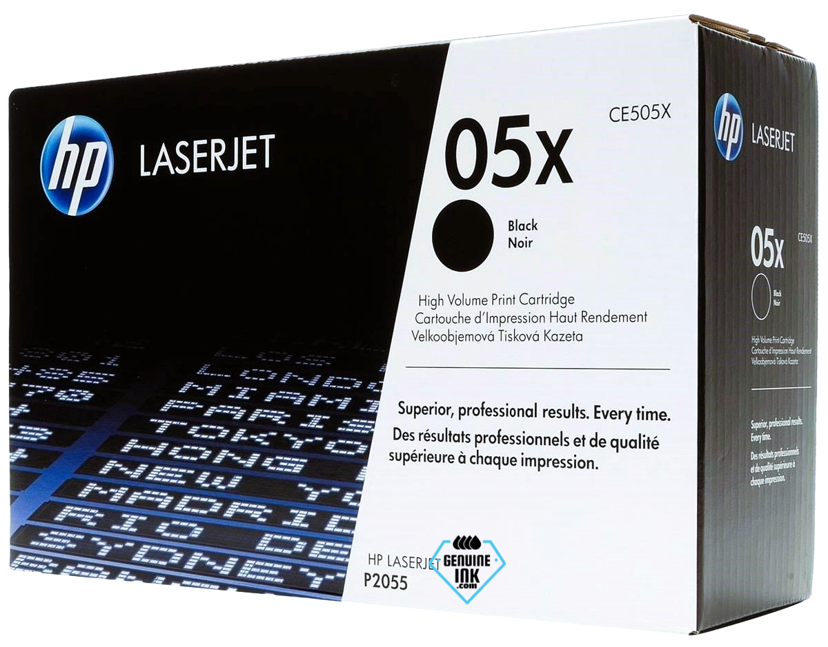 HP 05X Genuine Black Toner Cartridge