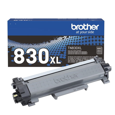 Brother TN830XL Genuine Black Toner Cartridge