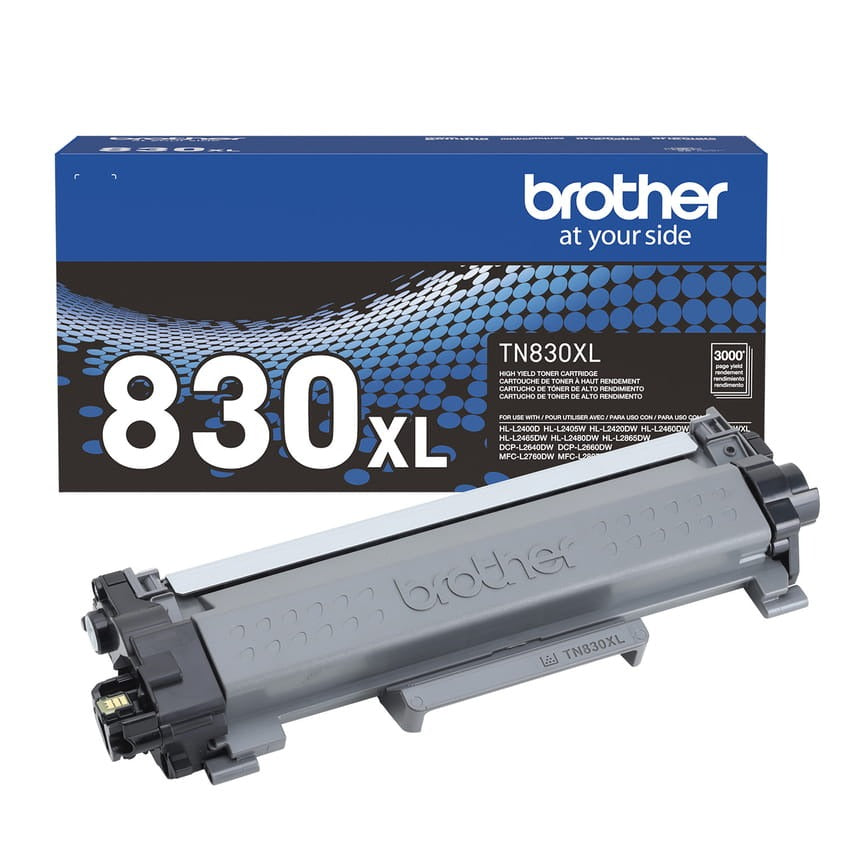 Brother TN830XL Genuine Black Toner Cartridge