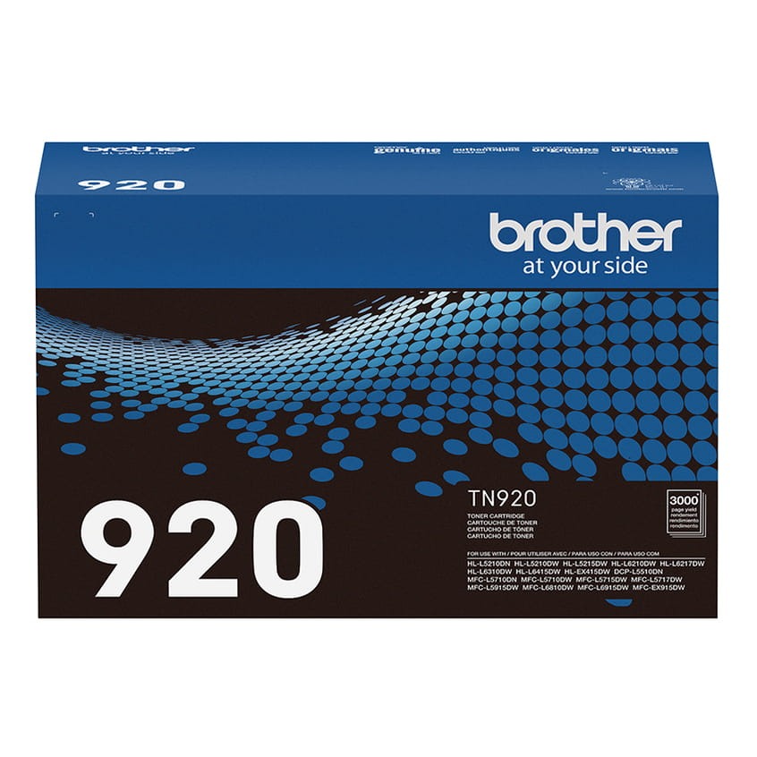 Brother TN920 Genuine Black Toner Cartridge