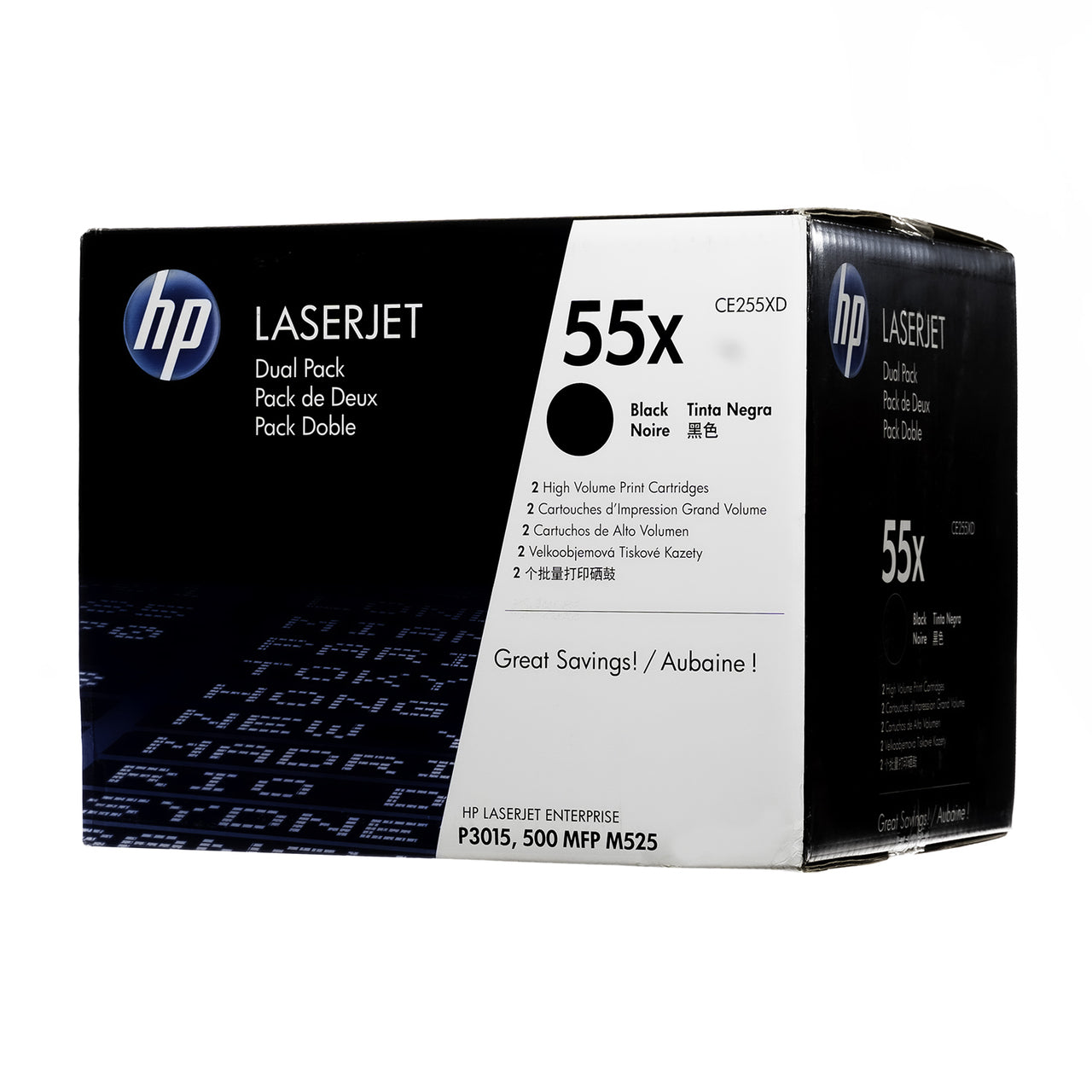 HP 55XD Genuine Black Toner Cartridge