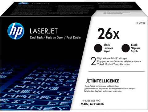 HP 26XD CF226XD Genuine Black Toner Cartridge