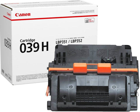Canon 039H 0288C001 Genuine Black Toner Cartridge