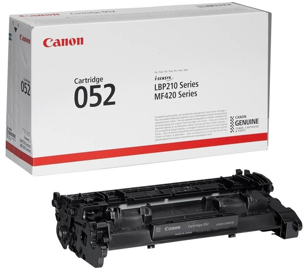 Canon 052H Genuine Black Toner Cartridge