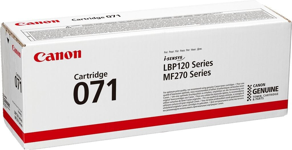 Canon 071 Genuine Black Toner Cartridge